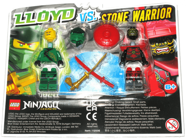 LEGO Lloyd vs. Stone Warrior blister pack (112006-1) set, 2020