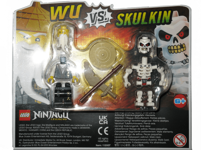 LEGO Wu vs. Skulkin blister pack (112007-1) set, 2020