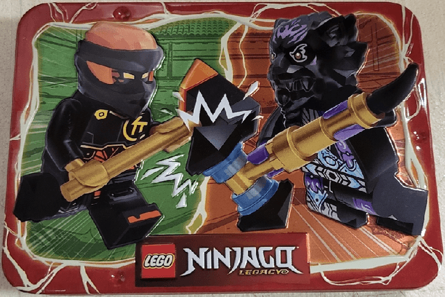 LEGO Cole vs. Lord Ras metal box (112406-1) set, 2024