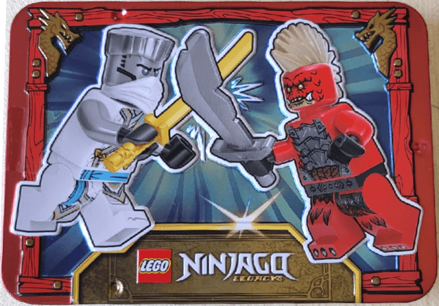 LEGO Zane vs. Dragonian Scout metal box (112505-1) set, 2025
