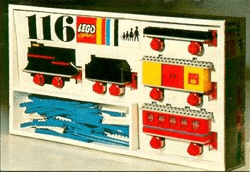 LEGO Starter Train Set with Motor (116-1) set, 1967