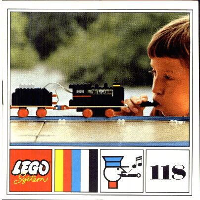 LEGO Electronic Train (118-1) set, 1968