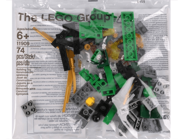 LEGO Parts for NINJAGO - Build Your Own Adventure (Books b15njo07 / b15njo07nl) (11909-1) set, 2015