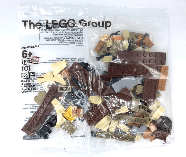 LEGO Parts for Harry Potter: Build Your Own Adventure (included in Book 9780241363737, 9781465494795) polybag (11923-1) set, 2019