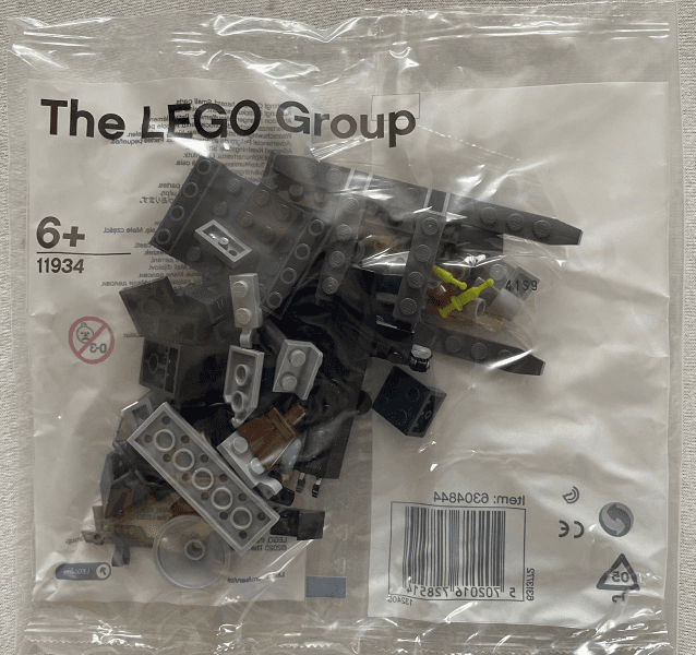LEGO Parts for Jurassic World: Build Your Own Adventure (included in Book 9781465493279) polybag (11934-1) set, 2020