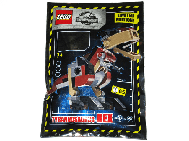 LEGO Tyrannosaurus rex foil pack (122005-1) set, 2019