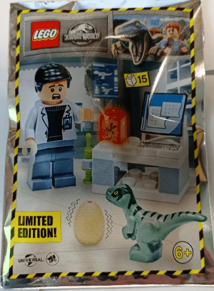 LEGO Dr. Wu's Laboratory foil pack (122112-1) set, 2021