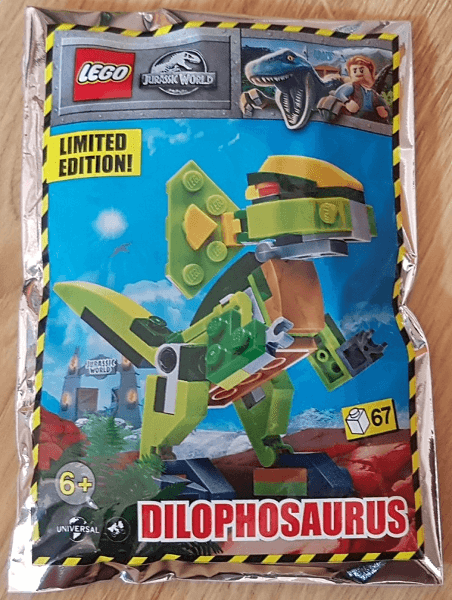 LEGO Dilophosaurus Foil Pack (122115-1) set, 2021