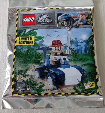 LEGO Sinjin Prescott with Buggy foil pack (122116-1) set, 2021