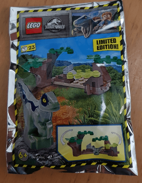LEGO Raptor in Hiding foil pack (122217-1) set, 2021