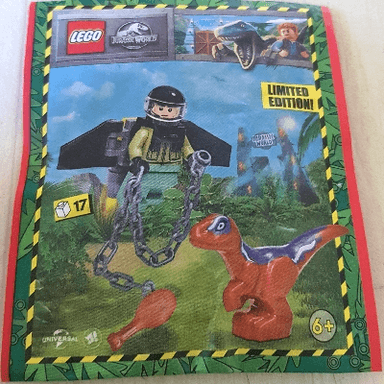 Jet Pack Ranger with Raptor paper bag