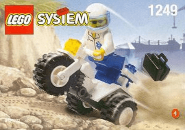 LEGO Tri-motorbike (1249-1) set, 1999