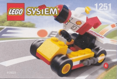 LEGO Go-Cart (1251-1) set, 1999