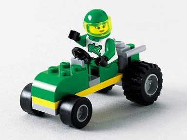 LEGO Green Buggy (1284-1) set, 2000