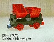 LEGO Wagon with Double Tippers (130-1) set, 1972
