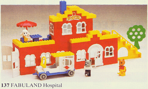 LEGO Hospital (137-1) set, 1979