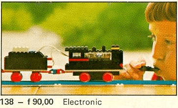 LEGO Electronic Train (138-1) set, 1969