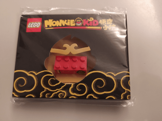 LEGO Monkie Kid Promotional 2 x 4 Brick (144110-1) set, 2020