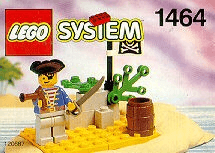 LEGO Pirate Lookout polybag (1464-1) set, 1992