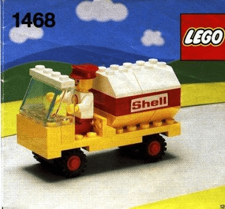 LEGO Shell Tanker polybag (1468-1) set, 1986