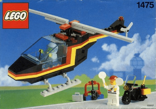 LEGO Airport Security Squad (1475-1) set, 1991