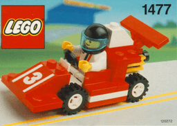 {Red Race Car Number 3}