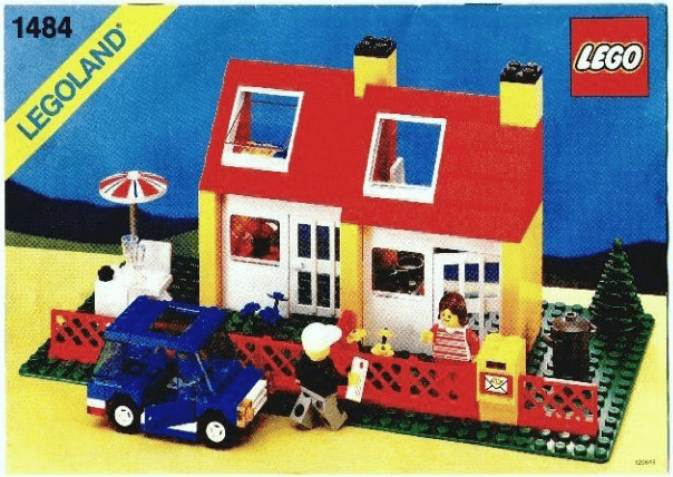 LEGO Weetabix Town House (1484-1) set, 1987