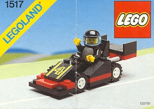 LEGO Race Car (1517-1) set, 1989