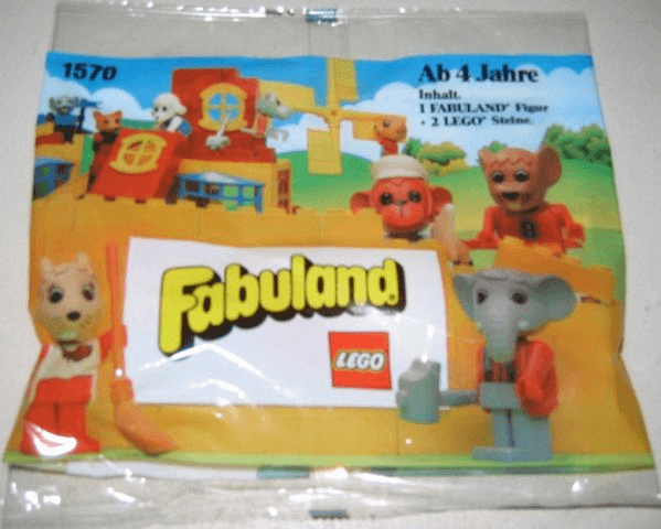 LEGO Fabuland Figure polybag (1570-1) set, 1986