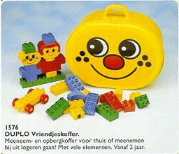 LEGO Happy Face Carry Case (1576-1) set