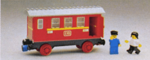 LEGO Passenger Wagon (164-1) set, 1978