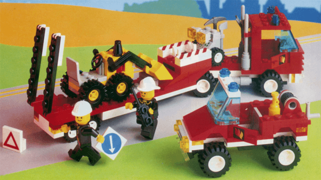 LEGO Evacuation Team (1656-1) set, 1991
