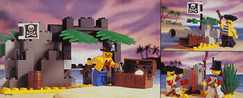 LEGO Barnacle Bay Value Pack (1729-1) set, 1994