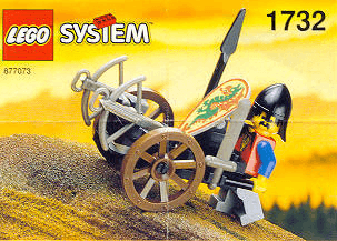 LEGO Crossbow Cart (1732-1) set, 1994