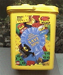LEGO Large Bulk Bucket (1757-1) set, 1994