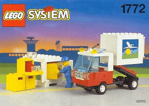 LEGO Airport Container Truck (1772-1) set, 1992