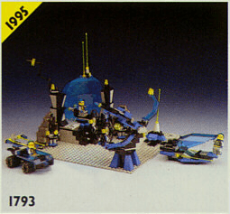 LEGO Space Station Zenon (1793-1) set, 1995