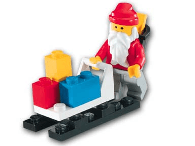 LEGO Santa Claus and Sleigh polybag (1807-1) set, 1995