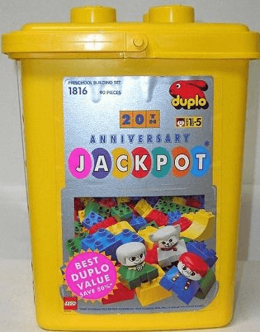 LEGO 20th Anniversary Jackpot Bucket (1816-1) set, 1993