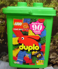 LEGO Large Bucket (1844-1) set, 1995