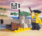 LEGO Pirates Cannon (1871-1) set, 1994
