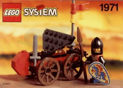 LEGO Black Knight's Battering Ram (1971-1) set, 1993