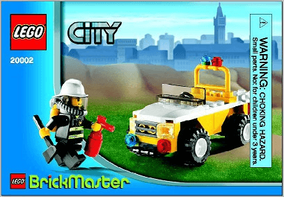 LEGO 4x4 Fire Truck polybag (20002-1) set, 2008