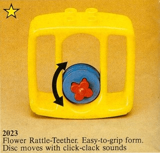 LEGO Flower Rattle-Teether (2023-1) set, 1983