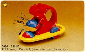 LEGO Squirrel (2054-1) set, 1984