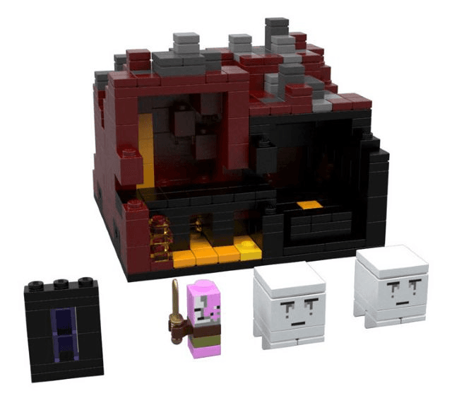 LEGO Minecraft Micro World - The Nether (21106-1) set, 2013