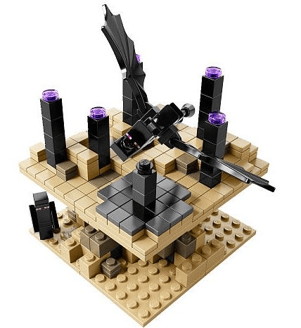 LEGO Minecraft Micro World - The End (21107-1) set, 2014