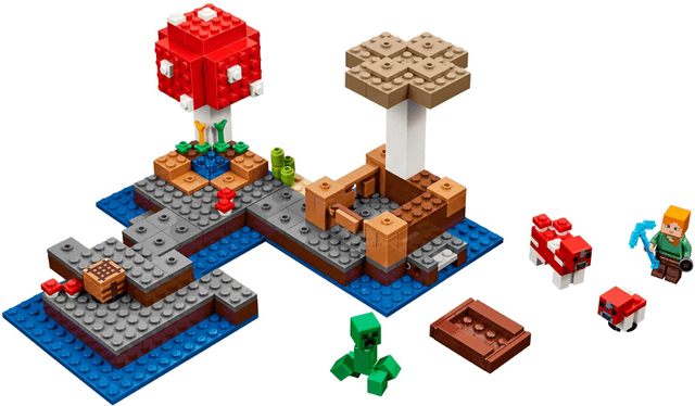 LEGO The Mushroom Island (21129-1) set, 2017