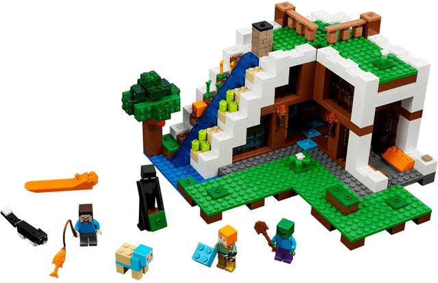 LEGO The Waterfall Base (21134-1) set, 2017