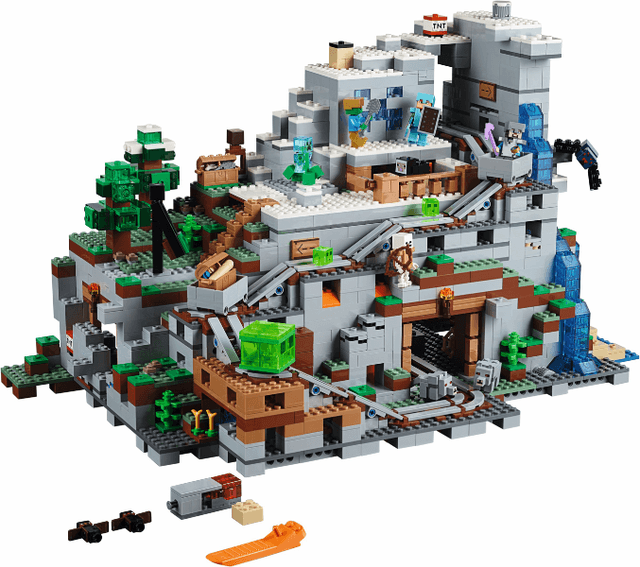 LEGO The Mountain Cave (21137-1) set, 2017